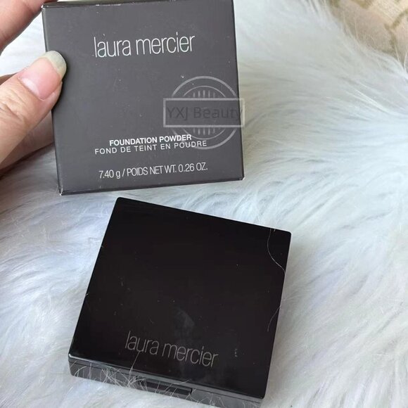 New Laura Mercier Foundation Powder with Puff & Sponge~2N1 No2~Full size~Rare - Picture 5 of 6